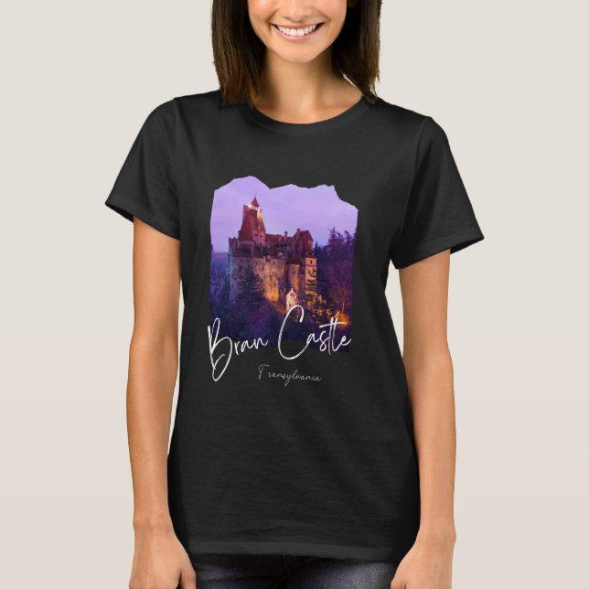 Bran Castle Romania Bran Castle T-Shirt (Front)