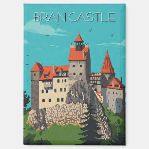 Bran Castle Romania Modern Magnet