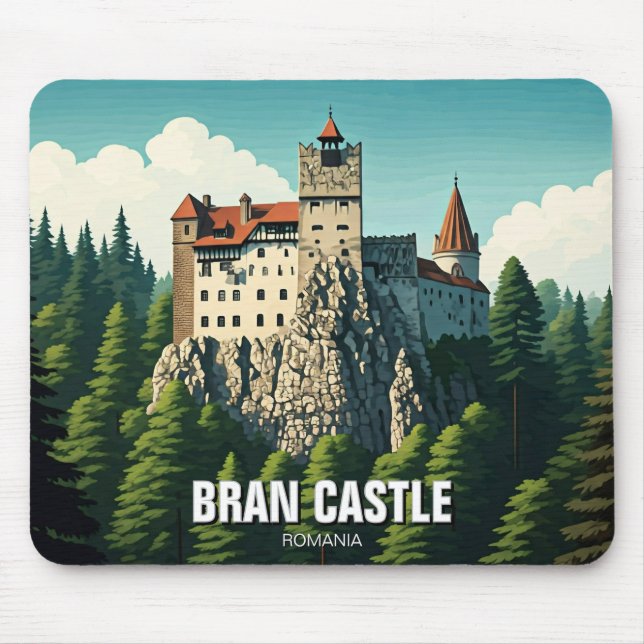 Bran Castle Romania Mouse Pad (Front)