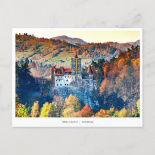 Bran Castle, Transylvania Holiday Postcard