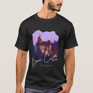 Bran Castle Transylvania Home To Dracula T Shirt
