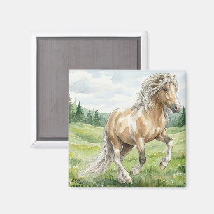 Brana Pinto Palomino Icelandic Watercolor Magnet