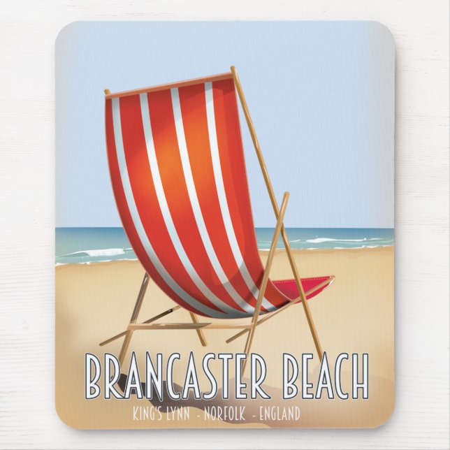 Brancaster Beach Mouse Pad (Front)