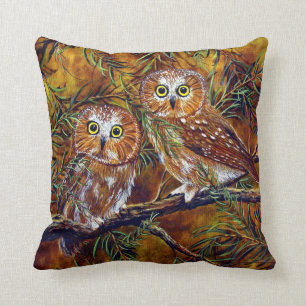 Branch Buddies Throw Pillow