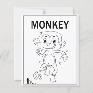 BRANCH-CLIMBING MONKEY