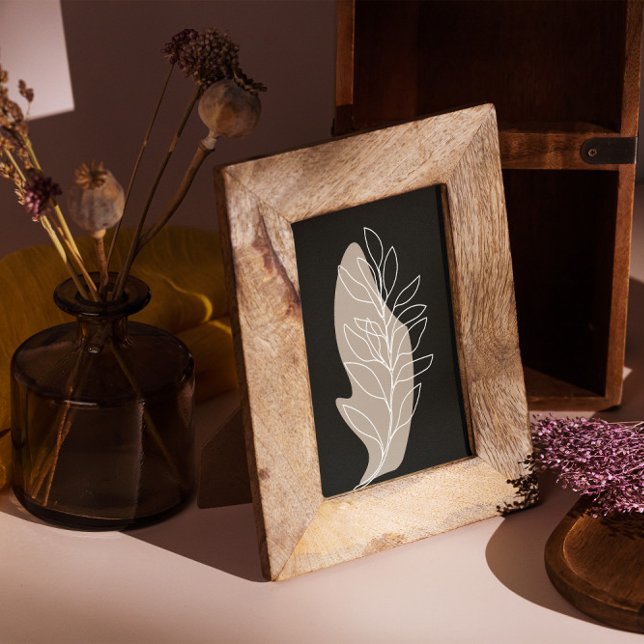 branch line drawing abstract photo print (Creator Uploaded)