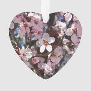 Branch of Pink Blossoms Spring Floral Ornament