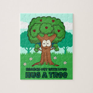 Branch Out With Love Hug A Tree Jigsaw Puzzle