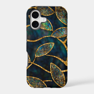 Branche d'arbre dorée - Coquille d'abalone