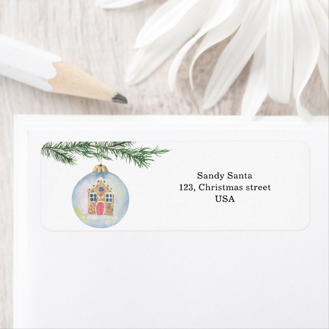 Branche hiver avec jouet (En situation)