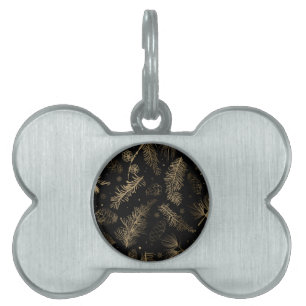 Branches and Pine 2 Pet ID Tag