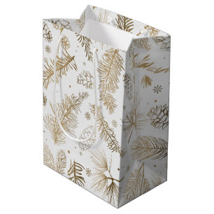 Branches and Pine Medium Gift Bag