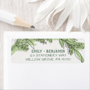 Branches courbes   Mariage verdoyant