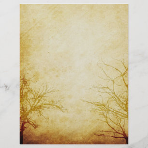 Branches d'arbre nu Teasing vieux papier scrapbook