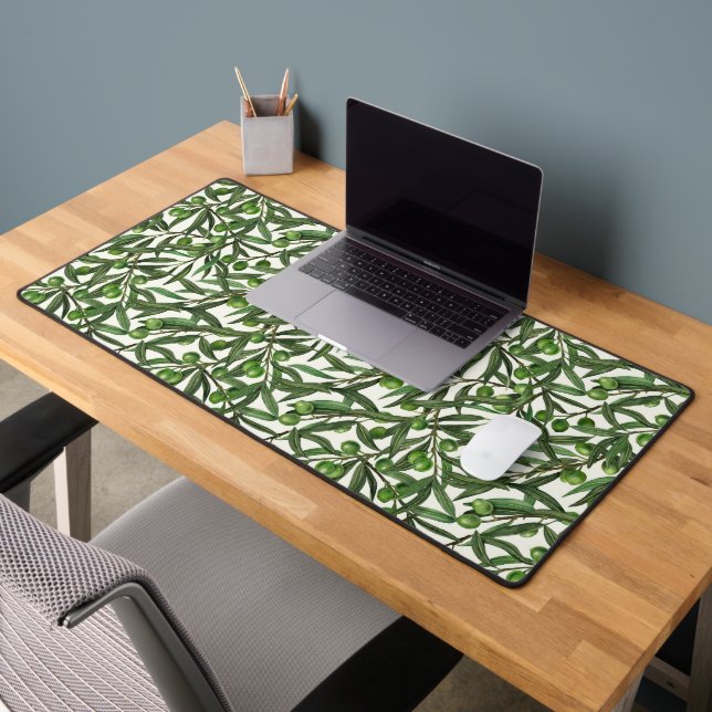 Branches d'olive sur blanc (Bureau 2)