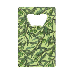 Branches d'olive sur le vert miel