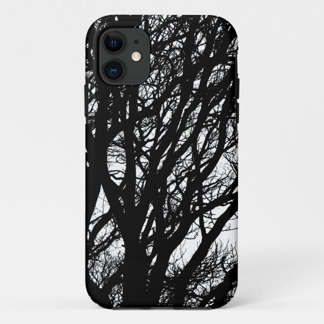 Branches High Contrast Case-Mate iPhone Case (Back)