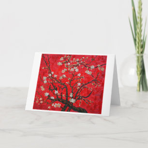 Branches of Almond Tree in Blossom, Van Gogh Card