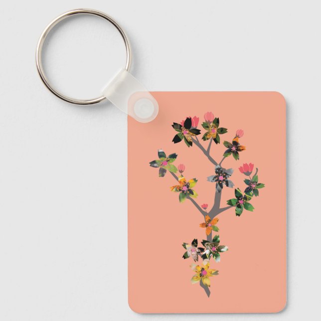 Branches of Insects Keychain (Front)