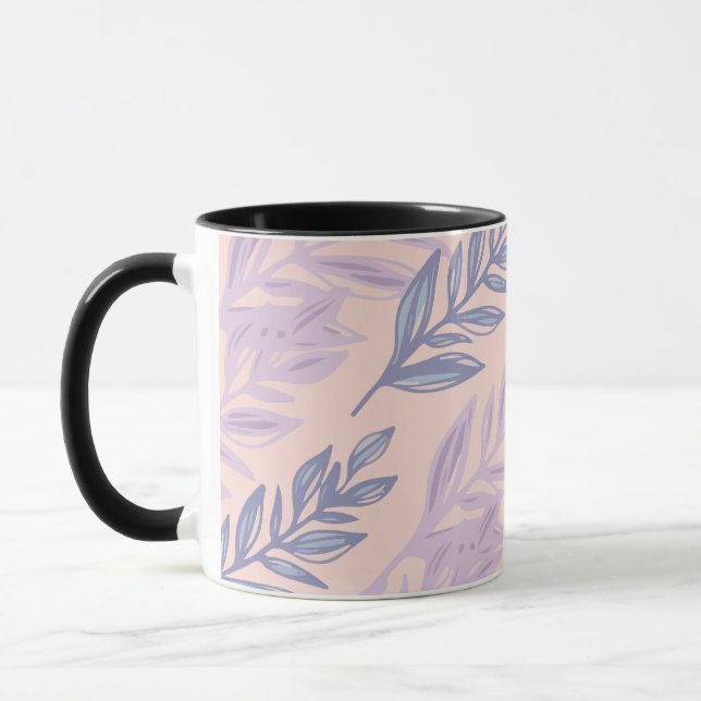 Branches Of Vine Pattern Mug (Left)