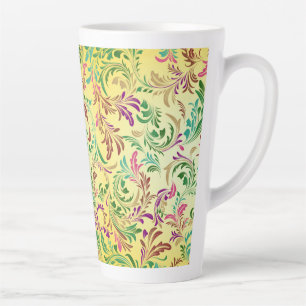Branches Pattern Design-78466 Latte Mug