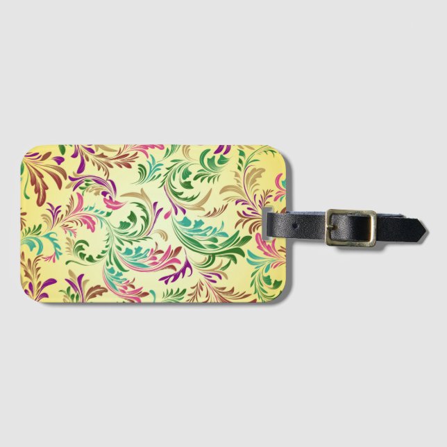 Branches Pattern Design-78466 Luggage Tag (Front Horizontal)