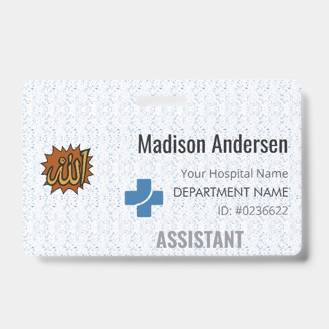 Brand. Colour. Comfort — PVC Badge for Campaigns! (Front)