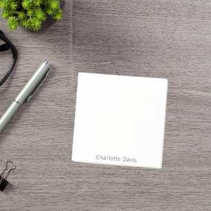 Brand colour name post-it notes