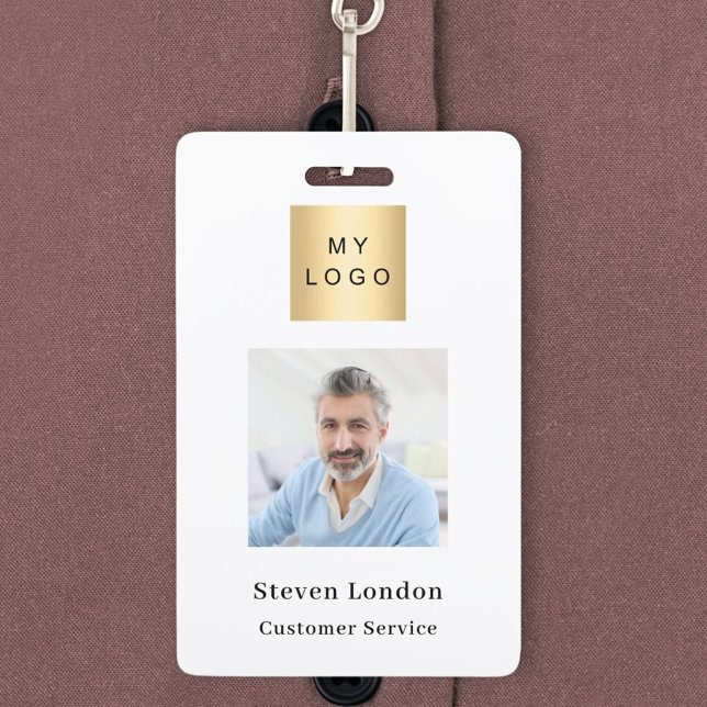Brand colour photo name QR code business logo Badge (Creator Uploaded)