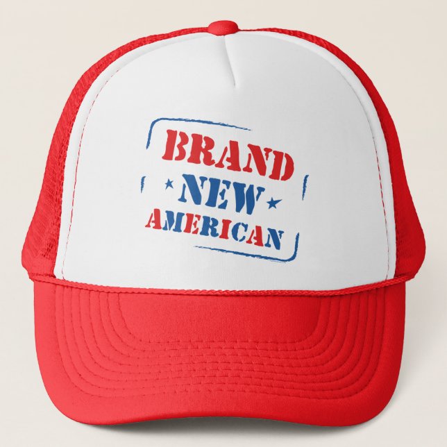 Brand New American Trucker Hat (Front)