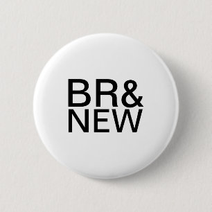 Brand New Band 2 Inch Round Button