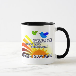 Brand New Day - Customizable Name Mug