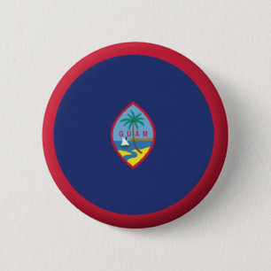 BRAND NEW!! - GUAM PIN BACK BADGE