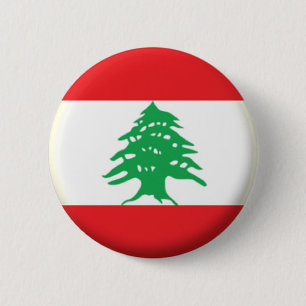 BRAND NEW!! - LEBANON PIN BACK BADGE