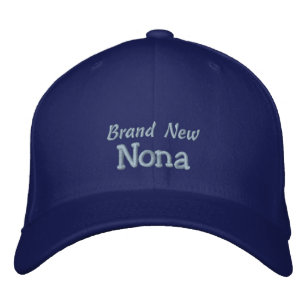 Brand New NONA-Grandparent's Day OR Birthday Embroidered Hat