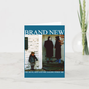 Brand New The Devil And God Are Raging Inside Me C Card