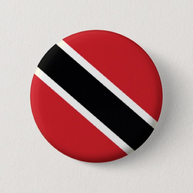 BRAND NEW!! - TRINIDAD AND TOBAGO PIN BACK BADGE (Front)