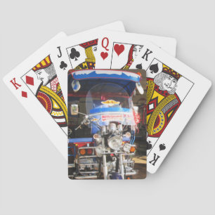 Brand New Tuk Tuk .. Udon Thani, Isaan, Thailand Playing Cards