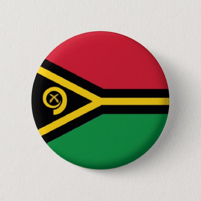 BRAND NEW!! - VANUATU PIN BACK BADGE (Front)