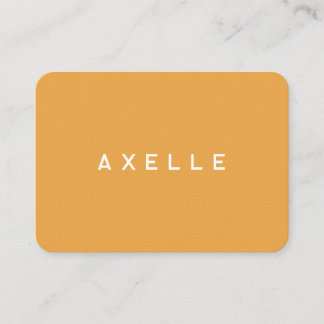Brand Place Colorus - Orange Place Card
