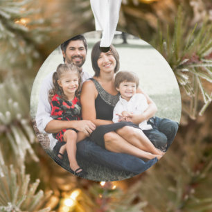 Brand Promotion Photo Acrylic Circle Ornament