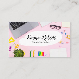 Brand Traffic Generation Marketing Online marketer Business Card