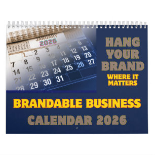 Brandable 2026 Islamic Hijri Calendar Customisable