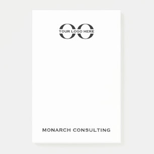 Branded 4x6 Post-It Note with Company Logo