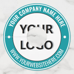 Branded Business Logo Promotional Wine Glass Tags