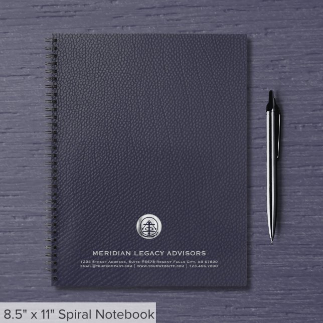 Branded Business Notebook with Logo (Creator Uploaded)
