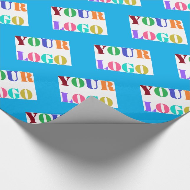 Branded Business Promotion Wrapping Paper Example (Corner)
