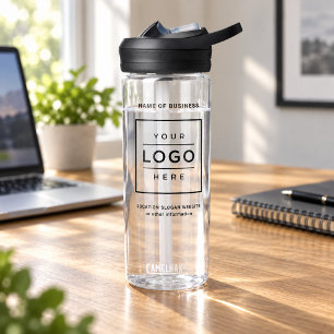 Branded Clear CamelBak Business Hydration Water Bottle