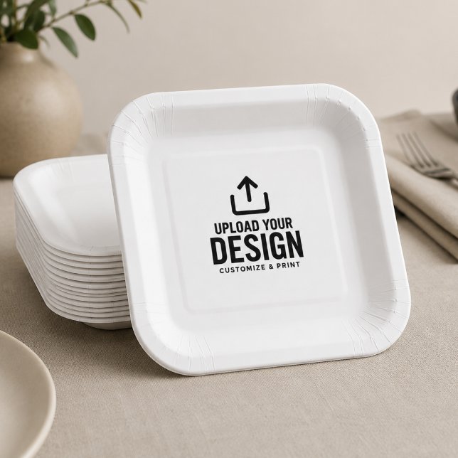 Branded Corporate Event Paper Plate (Creator Uploaded)