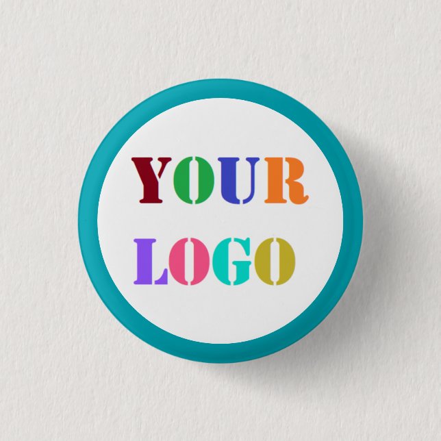 Branded Custom Business Promotional Button (Front)